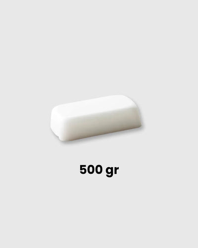 Base de Glicerina Blanca para Jabón Artesanal x 500 g