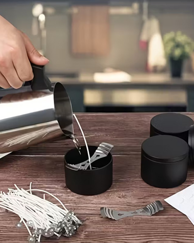 recipiente para hacer velas