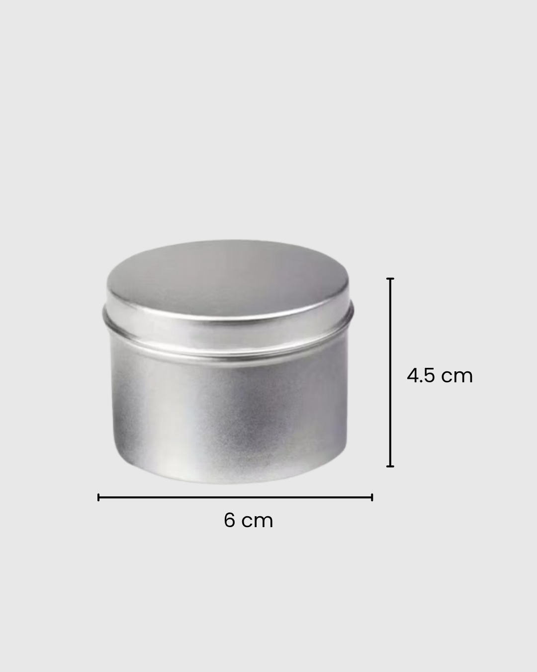 envases de metal para vela 