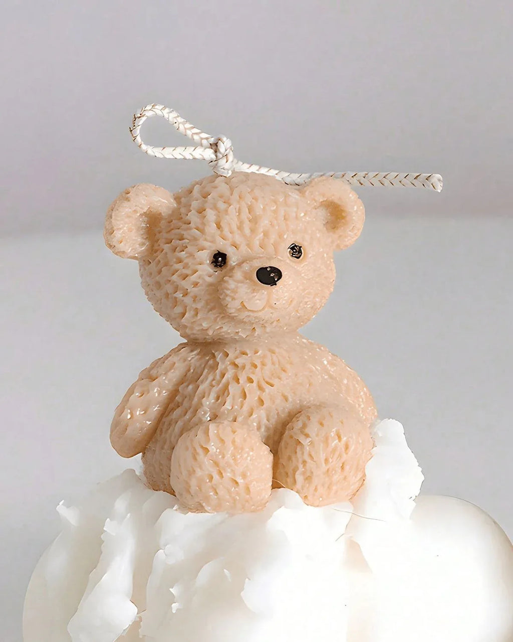 Molde de silicona con forma de mini oso de peluche