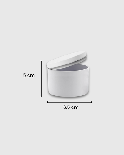 envase de meta color blanco 120ml