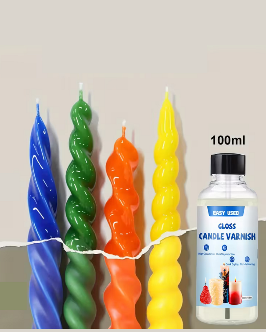 Varnish Brillante para Velas 100 ml