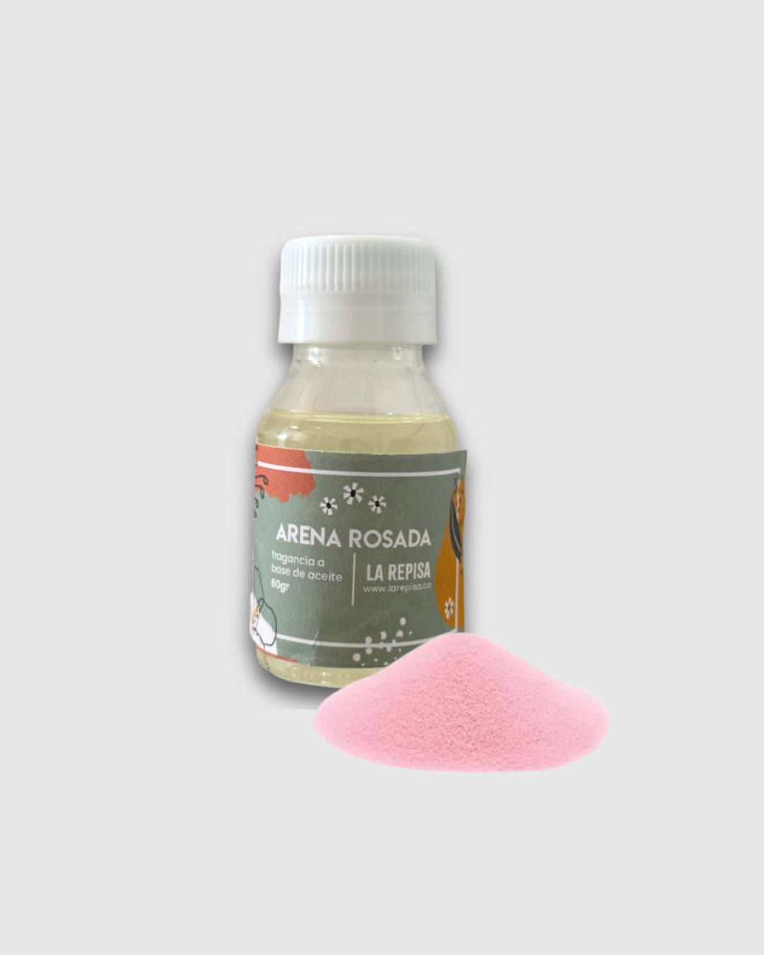 Fragancia premium: Arena Rosada 60gr
