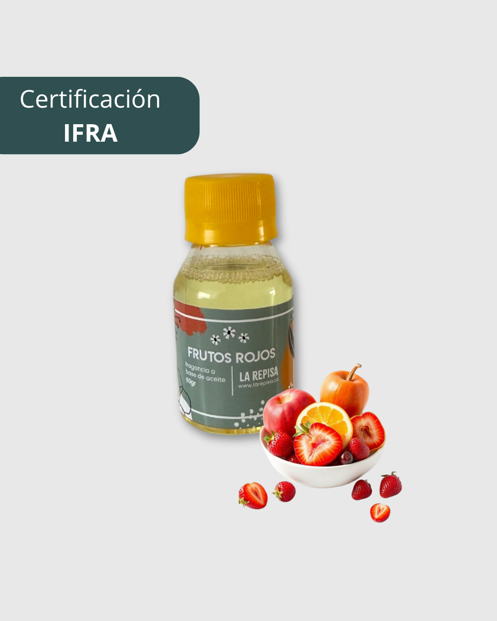 Fragancia Frutos Rojos 60g