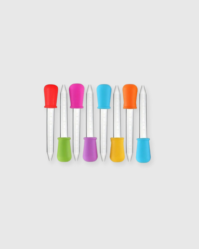 Gotero de Silicona Transparente con Punta de Bombilla