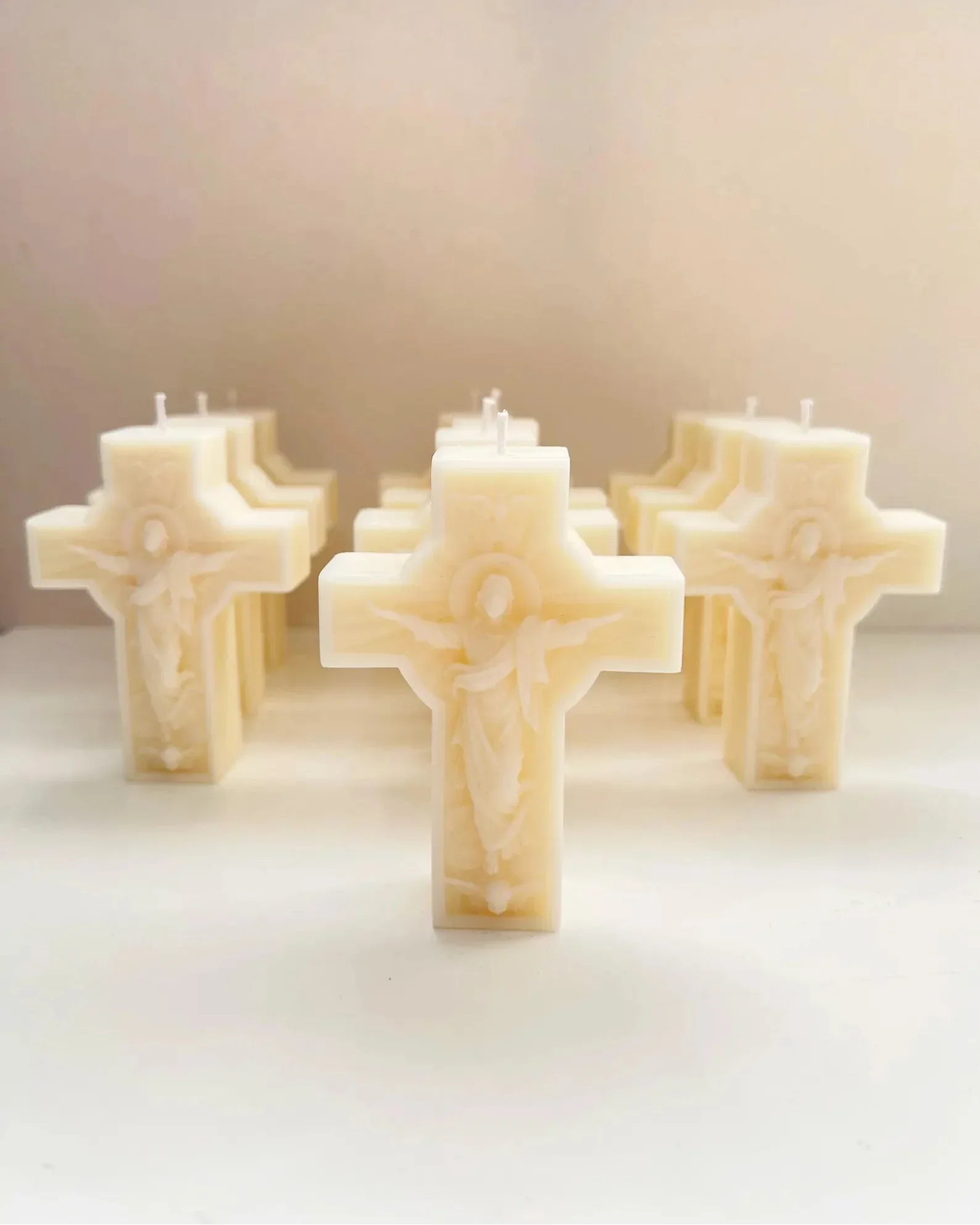 Molde de silicona cruz de cristo