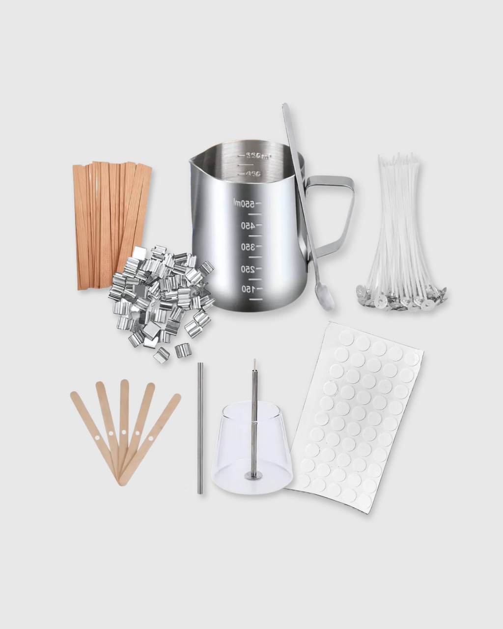 set para iniciar a hacer velas artesanales, para principiantes 