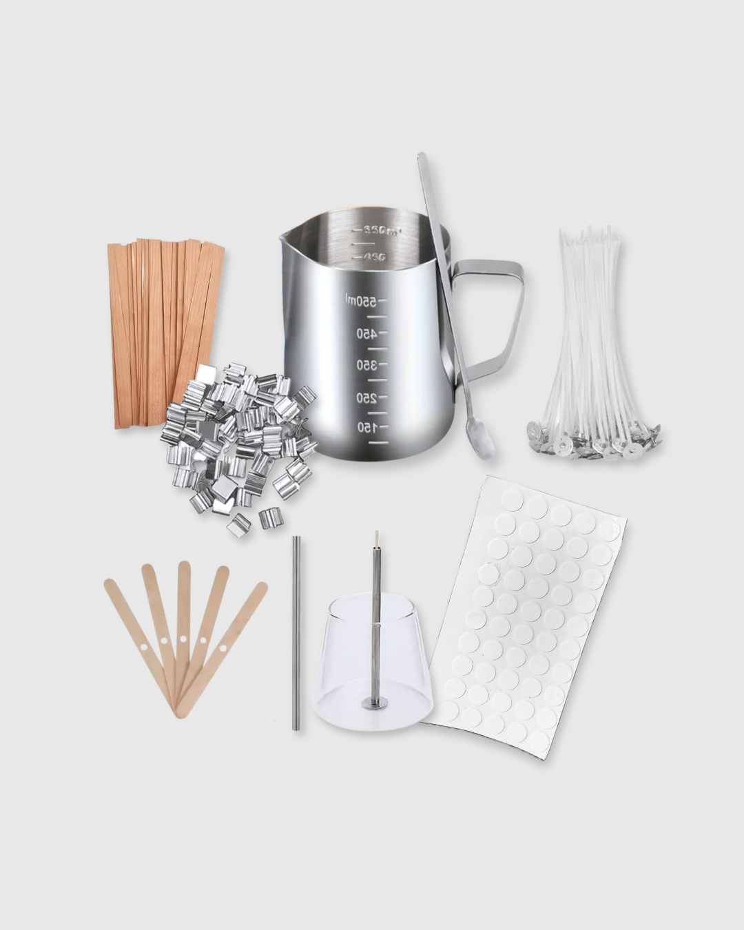 set para iniciar a hacer velas artesanales, para principiantes 