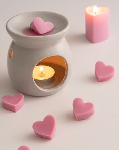 Molde de Silicona Mini Corazones con Gotero