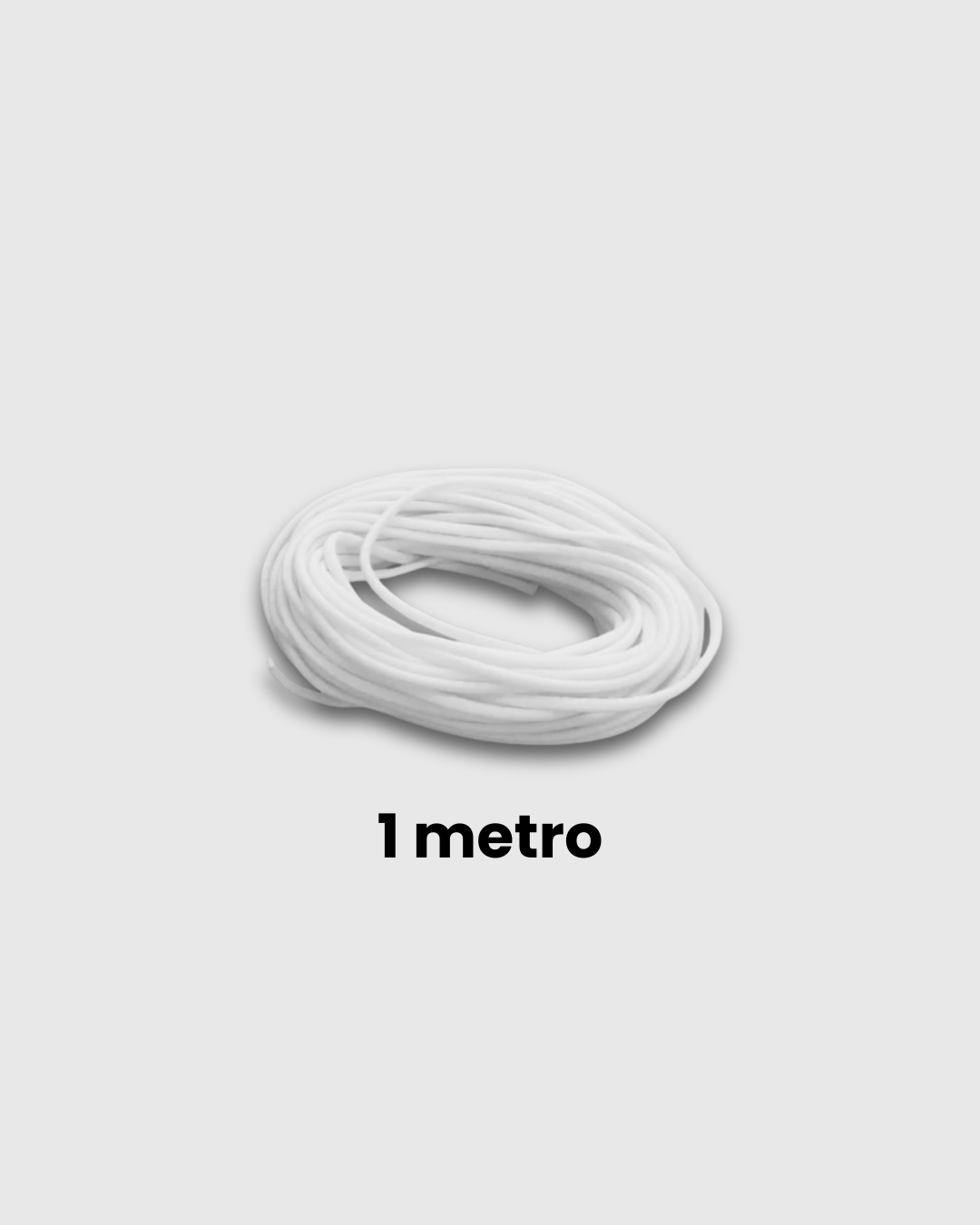 Metro de Pabilo Encerado 100% Algodón – 4 cm de diámetro