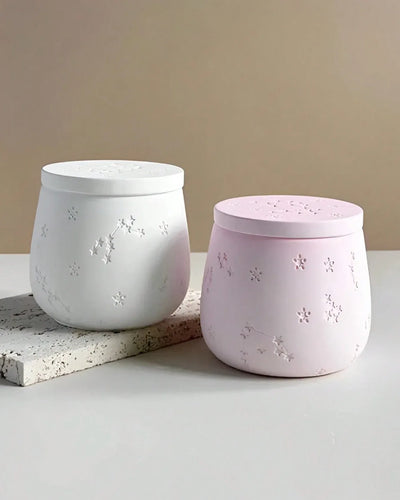 Molde de Silicona para Recipiente con Tapa – Diseño de Estrellas