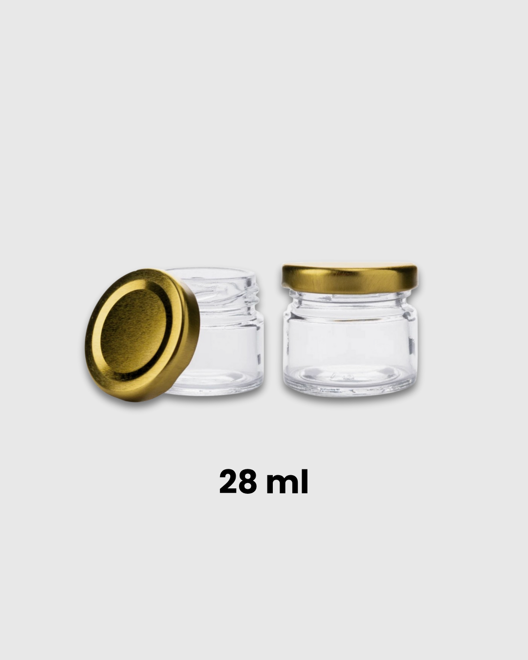 envase de vidrio 28ml